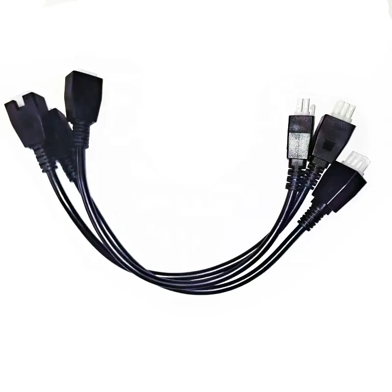 Molex 5557 5559 4.2mm pitch 6Pin steker laki-laki ke perempuan dengan 3900-0039 kawat Terminal rakitan kabel Harness