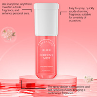 Brume parfumée à la prune ambrée 90 ml, parfum frais et confortable longue durée, le parfum en spray pour femme possède un parfum enchanteur.