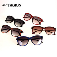 Nouvelle Arrivée de Marque - Lunettes de Soleil Femme Protection UV400, Monture Œil de Chat, Luxe, pour Dames et Filles 7852