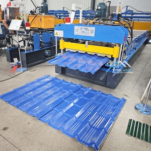 Cameroun populaire bonne qualité 800 <span class=keywords><strong>Brike</strong></span> tuile toit feuille rouleau formant la machine - Product Image 3