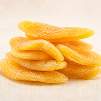 Gedroogde geconserveerde gele perzikplakjes in siroop, zoet, premium, dikke snijding, fruitsnack, bulk, groothandel, OEM, private label