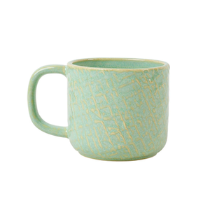 Taza de Café de Porcelana Pintada a Mano con Diseño Nórdico, Personalizable con Logotipo, Reutilizable, Apta para Alimentos, Lavavajillas y Microondas, para Negocios - Product Image 5