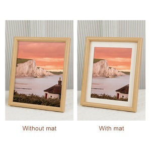 5 "6" 7 "8" 10 "A4 con Design accattivante in metallo UV e serigrafia stampato cornice in legno lettera Frame - Product Image 6