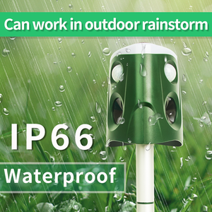 <span class=keywords><strong>Répulsif</strong></span> Solaire Ultrasonique 360 Degrés SAIJZEK en Gros pour Animaux : Oiseaux, Chiens, Chats, Singes, Cerfs, Souris - Product Image 3