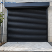 Porte de garage à enroulement en aluminium à commande à distance, motorisée, pour usage résidentiel
