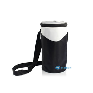 Werbe isolierte 420D PVC Gel Weinflasche Eis kühler Tasche Einzel flasche 420D Gel Kühltasche - Product Image 1