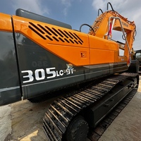 Modèles d'excavatrices sur chenilles hydrauliques Hyundai 305 de 30 tonnes, best-sellers haut de gamme, 215, 220, 210, en promotion à prix réduit