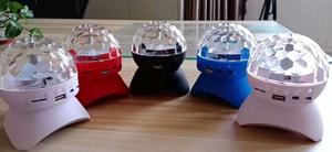 Lumière de projecteur de Noël pour <span class=keywords><strong>haut</strong></span>-<span class=keywords><strong>parleur</strong></span>, <span class=keywords><strong>boule</strong></span> disco de scène RVB LED, lumière de fête rotative colorée pour décoration KTV - Product Image 5