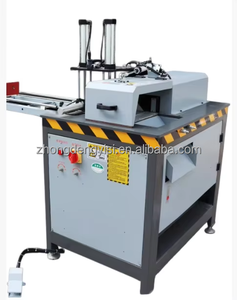 Machine à découper l'aluminium à angle de 45 degrés avec moteur, coupeur d'angle à tête unique haute sécurité pour profilés en aluminium - Product Image 1