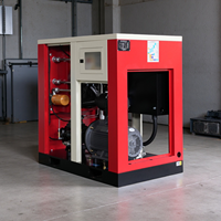Compresseur d'air à vis stationnaire de haute qualité 7,5 kW, économe en énergie, 110V/220V/380V/415V, pour la construction, moteur de fonctionnement 8-16 bars