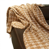 Couverture Bébé Tricotée Grande et Douce de Luxe 100% Coton Taille Queen Personnalisée 200 cm Tissée Quatre Saisons Style Européen-Américain