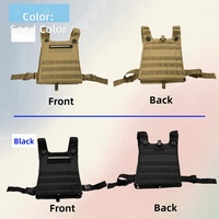 Ensemble tactique X3 pour jeu de rôle CS avec mode intégré pour balles d'eau et laser, incluant casque et gilet de protection