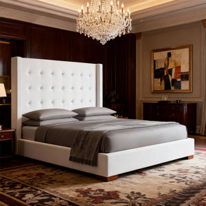 Ensemble de meubles de chambre à coucher de luxe pour hôtel cinq étoiles moderne, chambre d'hôtes, lit de rangement, mobilier de chambre d'hôtes de villégiature, mobilier de chambre à coucher de villa de luxe - Product Image 1