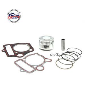 Высокая компрессия 54 мм 13 мм Комплект прокладок поршневых колец для 110 куб. См до 125 куб. См большого диаметра <span class=keywords><strong>Lifan</strong></span> ZongShen Kaya Xmotos Apollo Orion Pit Bike - Product Image 1