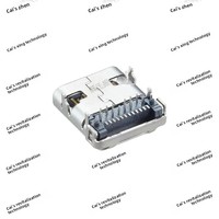 ZX Factory Direct USB Type-C 24 broches, connecteur frontal à 90 degrés, borne arrière, longueur du pied 125,5 mm, finition dorée