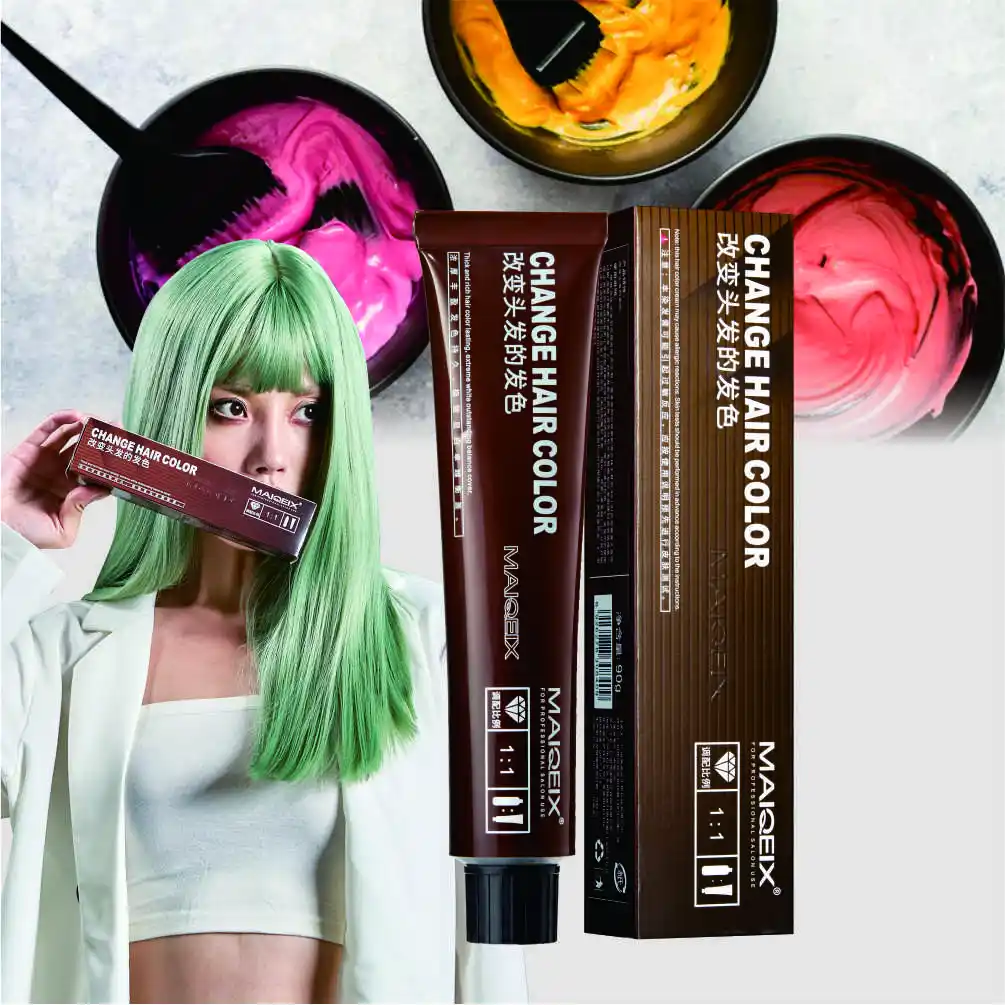 MAIQEIX Professional Salon Marke Überlegene Haarfarbe Beliebte Trend ing Beauty Haar produkte Magic Hair Color