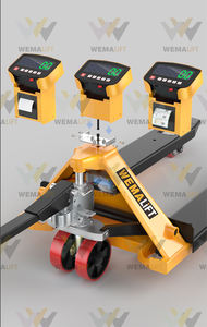 WEMALIFT Manual <strong>Lift</strong> <strong>Trolley</strong> <strong>2</strong> Ton Truck BFC <strong>Hydraulic</strong> Pallet Truck with Weight Weighing Scale - Product Image 2