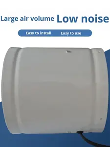 Ventilador Axial de Extracción de Alta Temperatura 220v, Resistente a Altas Humididades, Industrial, Potente, Silencioso, de <span class=keywords><strong>Tubo</strong></span> Recto - Product Image 5