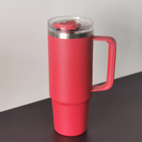 Gobelet isolé sous vide de 40oz en acier inoxydable 304 tasses à vin à double paroi tasse de voyage bouteille d'eau pour boisson glacée chaude