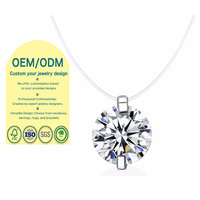 Collares con Colgante de Diamantes de Entrega Rápida, Elegantes y Hermosos, Personalizados, Populares y a la Moda