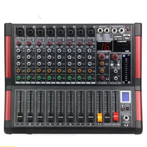 Professional audio mixer digital console with 16DSP