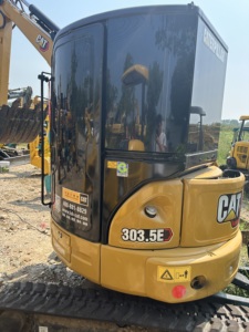 Used Caterpillar303.5E Excavator 3Ton Hydraulic Crawler Digger Original Japan Caterpillar Good Condition Low Hours <b>Cheap</b> Price - Product Image 3