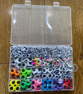חבילה של 1680pcs עיני גוגלי עצמי דבק צבעוני לכשכש עיני מלאכות - Product Image 3