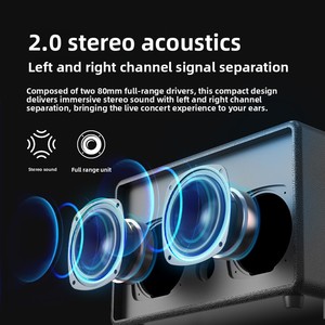 Không Dây Cho <span class=keywords><strong>Bluetooth</strong></span> Loa Di Động Cho Rạp Hát Tại Nhà RGB LED Chiếu Sáng Pin Bass Loa Siêu Trầm Karaoke Đảng Tính Năng Nhà Vỏ - Product Image 4
