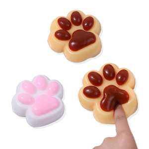 Juguete Antiestrés Squishy, Pata de Gato Grande 10X10, Juguetes Blandos para Apretar, Patas de Gato Taba - Product Image 5