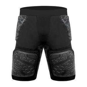 カスタムメンズスポーツフットボールガードル5パッドコンプレッションユースアメリカンフットボールガードルパッド付き - Product Image 2