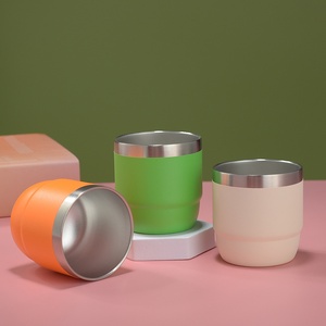 Tazza Termica Moderna <span class=keywords><strong>da</strong></span> 8oz in Acciaio Inox 304 con Rivestimento in Ceramica, Mini Tumbler Portatile per <span class=keywords><strong>Caffè</strong></span>, Design Compatto per Feste, Piccola Capacità d'Acqua - Product Image 2