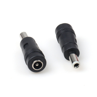 2-Pin DC5521 Buchse auf 4017 Stecker Kupfer ABS Laptop DC-Adapter