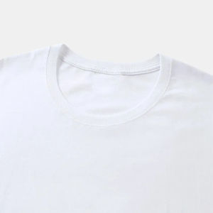 Camiseta de Manga Corta para Hombre, Formal, de Punto, de Alta Calidad, OEM, 100% Algodón, con Ribete en Contraste, Personalizada - Product Image 5