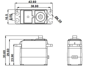 Motor Digital de Alta Calidad PDI-2205HB de 2.6 kg, 0.1 Segundos y 22 g para Accesorios y Piezas de Drones RC, Accesorios para Juguetes - Product Image 6