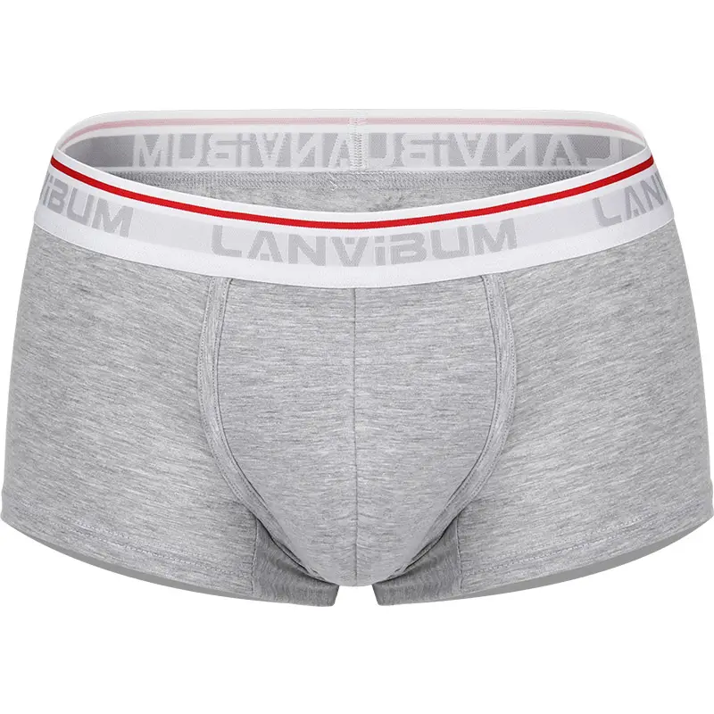 Individuelles Logo Herrenunterwäsche Boxershorts Cuecas Boxershorts Baumwolle Boxer Luxus-Herren-Baumwollunterwäsche China Unterwäschefabrik