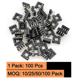 Connecteur de base DIP IC à 8 broches pour Arduino Raspberry Pi, microcontrôleur, projets de circuits électroniques DIY, modules - Product Image 2