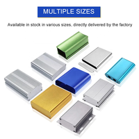 Boîtier de projet en aluminium, boîte électronique DIY, boîtier pour carte PCB, boîtier en aluminium extrudé, boîte de projet en aluminium compatible IoT