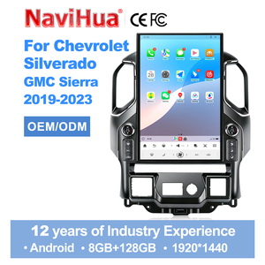 Autoradio Android pour voiture, écran vertical IPS 15,6 pouces, DSP, GPS, navigation, audio de voiture, CarPlay, Chevrolet Silverado/GMC Sierra - Product Image 2