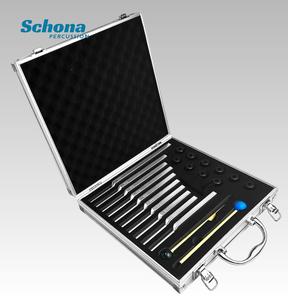 Sets de diapasons de guérison des chakras Solfeggio sacrés avec boîte, outils de thérapie sonore, thérapie par vibration, outils de guérison musicale pour le yoga - Product Image 3