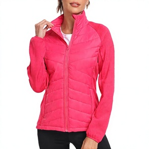 Ropa de Mujer al por Mayor Estilo Europeo y Americano, Chaqueta de Motociclista Acolchada con Cintura Ajustada, Nueva Colección Primavera/Otoño, Tres Piezas - Product Image 1