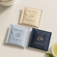 Sachet de café instantané en aluminium avec logo personnalisé, sachet de thé personnalisé, enveloppe pour sachet de café à dégoulinement, sachet de café à dégoulinement