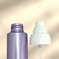 Botol Semprot Kosmetik Plastik PET Silinder 100ml untuk Toner, Pembersih Wajah & Penghapus Makeup Model 29 Buatan Cina