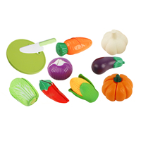 Jouet de cuisine miniature personnalisé 2025 pour enfants, jeu de simulation de découpe de légumes et de fruits, vente chaude