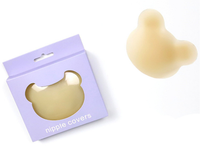 Cache-tétons en silicone respirant et sexy pour femmes, antidérapant, pétales de poitrine de mariée, effet liftant, adhésif invisible, 1 pièce, mariage