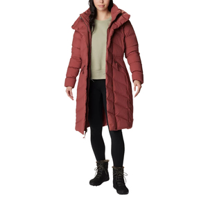 Veste longue en <span class=keywords><strong>duvet</strong></span> rembourrée à la mode pour femmes Offre Spéciale personnalisée <span class=keywords><strong>Manteau</strong></span> bouffant à capuche avec poches - Product Image 2