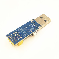 Adaptateur de programmation ESP-01 ESP-01S CH340C, débogueur série USB vers UART pour module de développement WiFi ESP8266