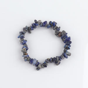 Bracelet Élastique Perlé en Pierres Naturelles Irrégulières, Puces <span class=keywords><strong>de</strong></span> Gemmes, Graviers <span class=keywords><strong>de</strong></span> Cristal Multicolores à Vendre, pour Hommes et Femmes - Product Image 5