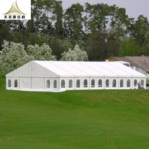 Fabrieksverkoop Buiten Aluminium Frame Pvc Bruiloftsfeest Evenement Kerkmagazijn Tent Tenten Te Koop