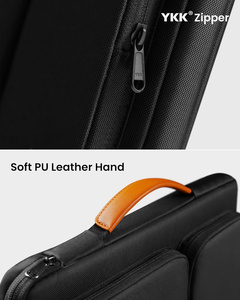 Sac <span class=keywords><strong>de</strong></span> transport pour ordinateur portable avec logo personnalisé, étanche, anti-rayures, avec fermeture éclair, pochette <span class=keywords><strong>de</strong></span> voyage professionnelle - Product Image 4