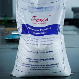 544-17-2 FORCA calcium formate powder untuk meningkatkan kualitas daging broiler pakan aditif kalsium formate henan